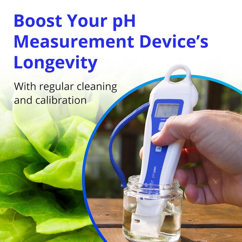 bluelab 2.77EC Conductivity Solution, PH 7.0, and PH 4.0 Calibration Solution Set 250 Milliliters - Image 2